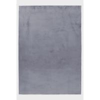 Hochflorteppich Pouffy Grau ca. 80x250cm - Grau, Basics, Textil (80/250cm)