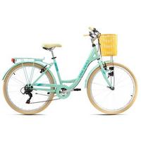 Citybike 26'' Cantaloupe RH 48cm - Gelb/Mintgrün, Basics, Metall (180/70cm) - Atrigo