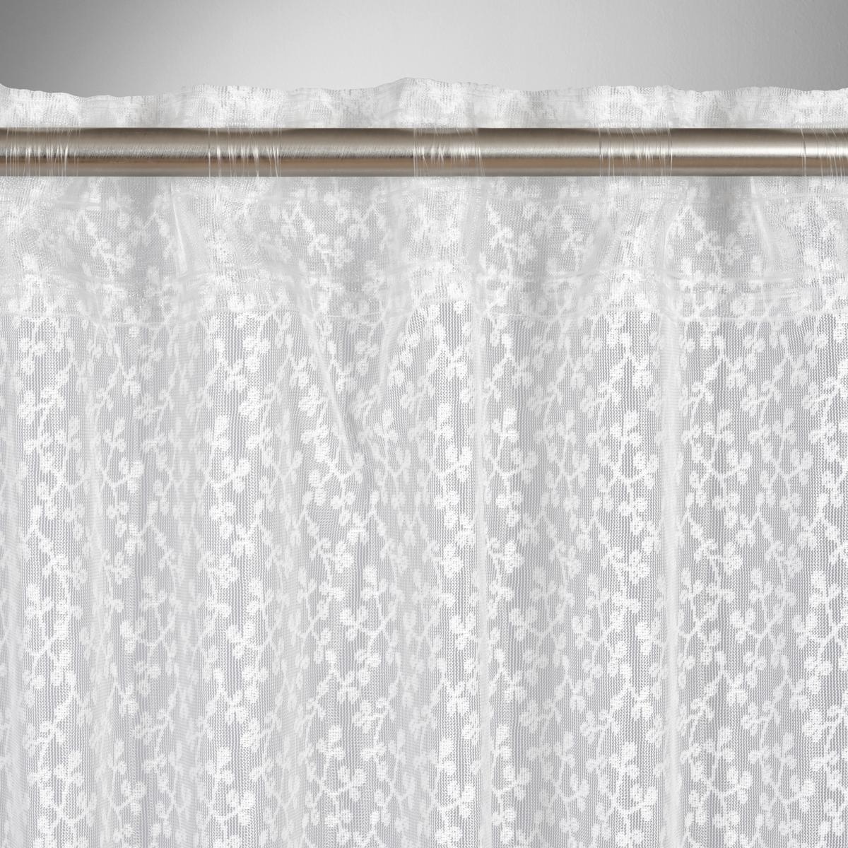 Končana Zavesa Tilda - bela, Romantika, tekstil (140/245cm) - Mömax