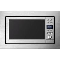 KUCHENKA MIKROFAL. DO ZABUDOWY 80200 - kolor stalowy, Basics, metal (59,5/39/32cm) - Mican