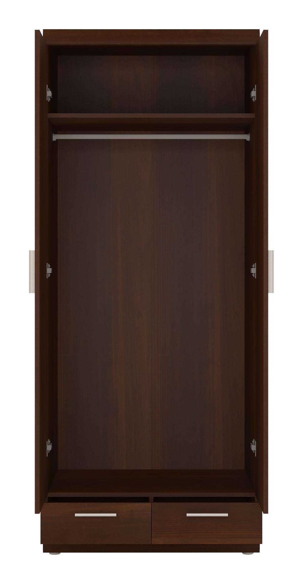 Șifonier IMPERIAL-D - nucă, Konventionell, material pe bază de lemn (80/195/61cm) - Modern Living