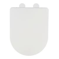 Capac WC Galati - alb, Modern, plastic/metal (36/46cm) - Wenko