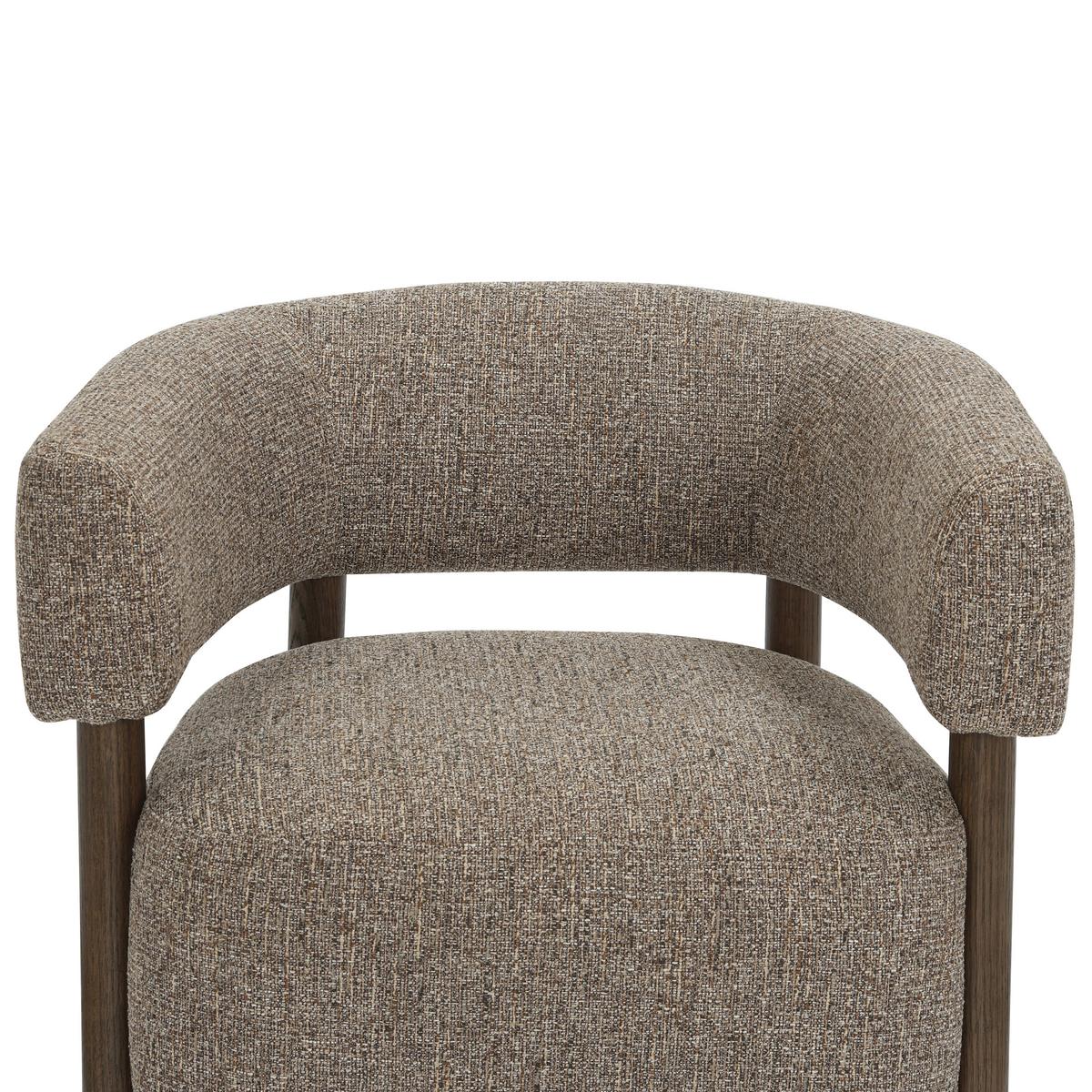 Tv Fotelja Allure - crno-smeđa/smeđa, Moderno, drvo/tekstil (73/70/69cm) - Mömax