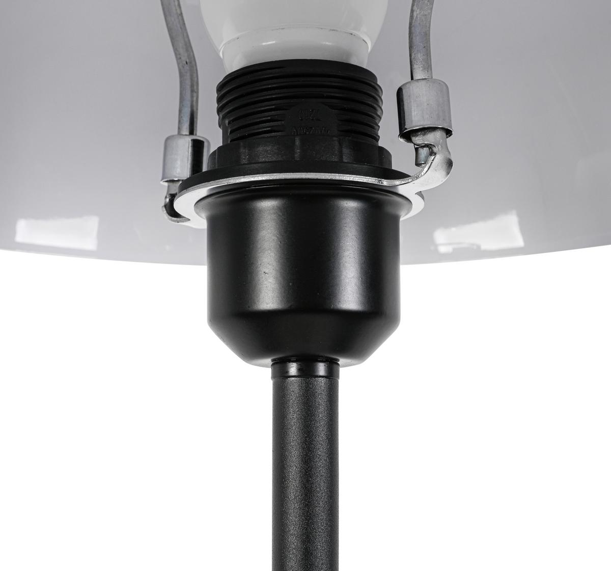 Állólámpa Blac - fekete, Konventionell, műanyag/fém (30/136cm) - Mömax