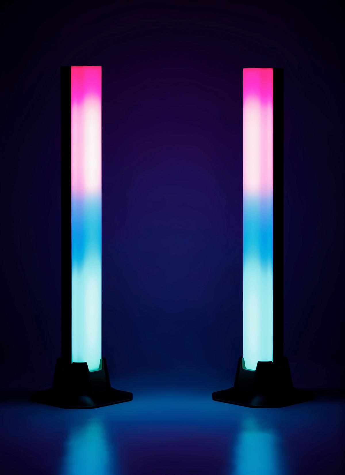 LED-Tischleuchte Rizi Schwarz max. 5 Watt - Schwarz, MODERN, Kunststoff (9/3/32cm) - Mömax