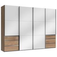Ormar S Kliznim Vratima Level 36c - bijela/boje hrasta, Moderno, drvni materijal (300/216/65cm) - Modern Living