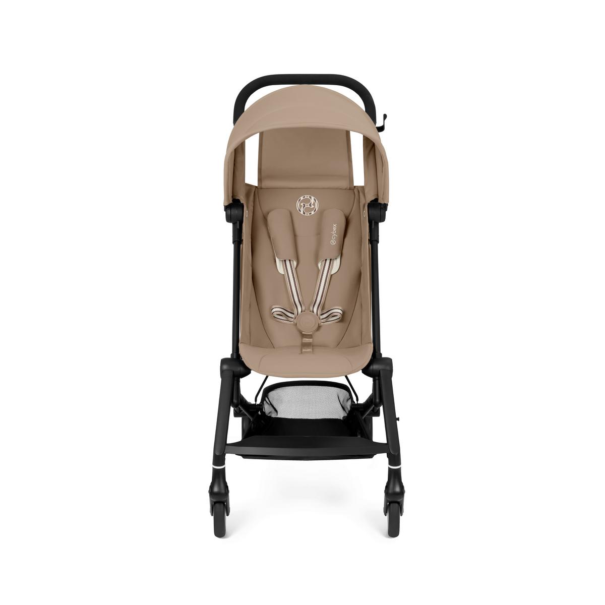 WÓZEK SPACEROWY AGIS BLK - beżowy/czarny, Basics, tworzywo sztuczne/metal (78/45/101cm) - cybex GOLD