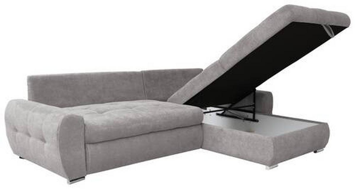 Coltar extensibil SOLAR - fango/alb, Design, textil (277/175cm) - Modern Living