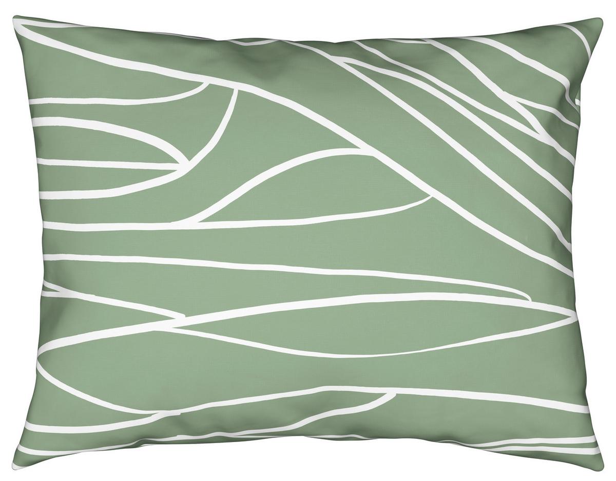 Posteljina Juliane 140x200/60x80 Cm - zelena, Konvencionalno, tekstil (140/200cm) - Mömax