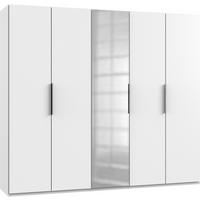 Ormar S Klasičnim Vratima Level 36 A - bijela/boje kroma, Moderno, drvni materijal (250/216/58cm) - Modern Living