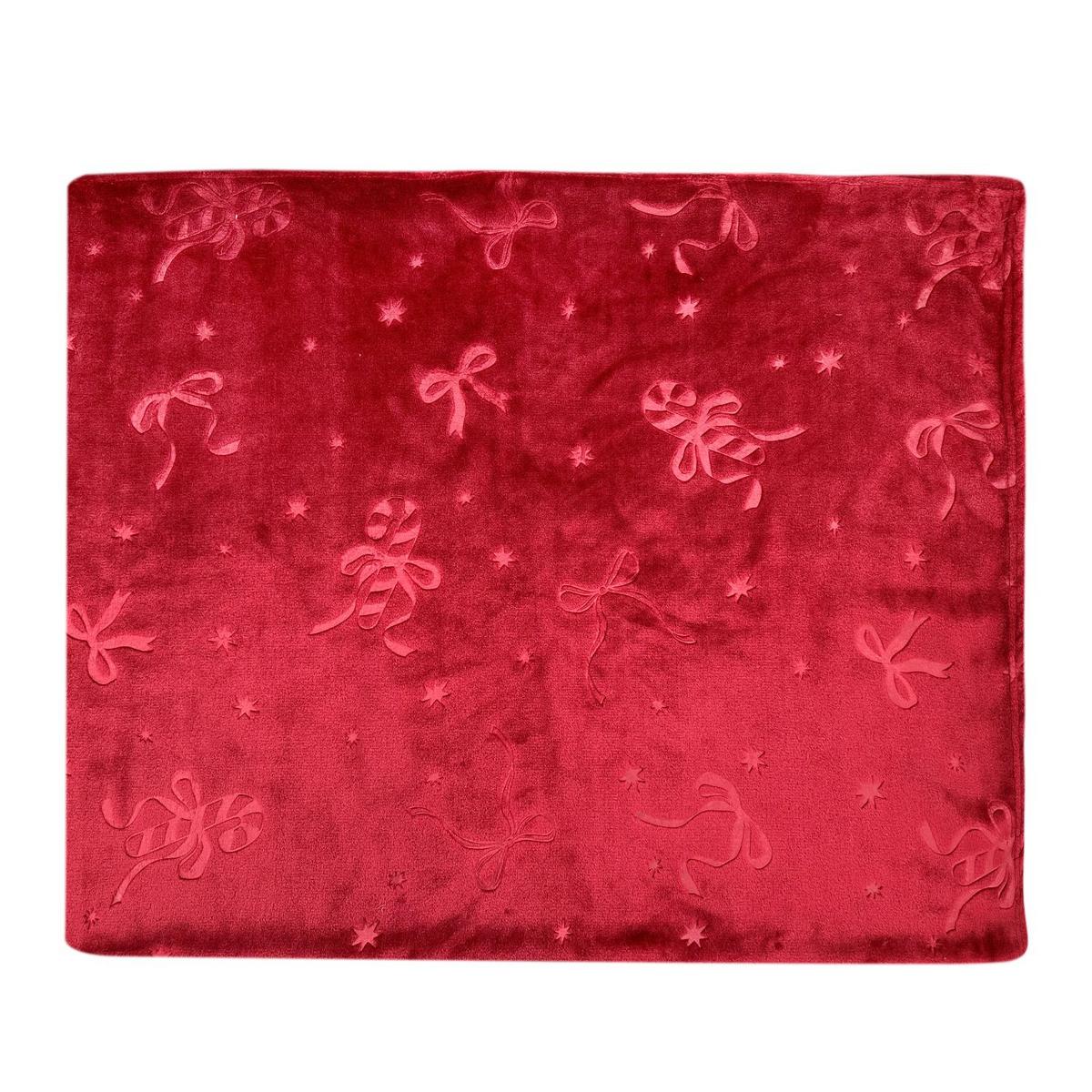 Mekano Ćebe 130x170cm Nicola - crvena, tekstil (130/170cm) - Mömax