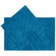 Badematte Bernd ca. 50x50cm - Beige/Petrol, Textil (50/45cm) - Mömax modern living Badematte Bernd ca. 50x50cm - Beige/Petrol, Textil (50/45cm) - Mömax modern living