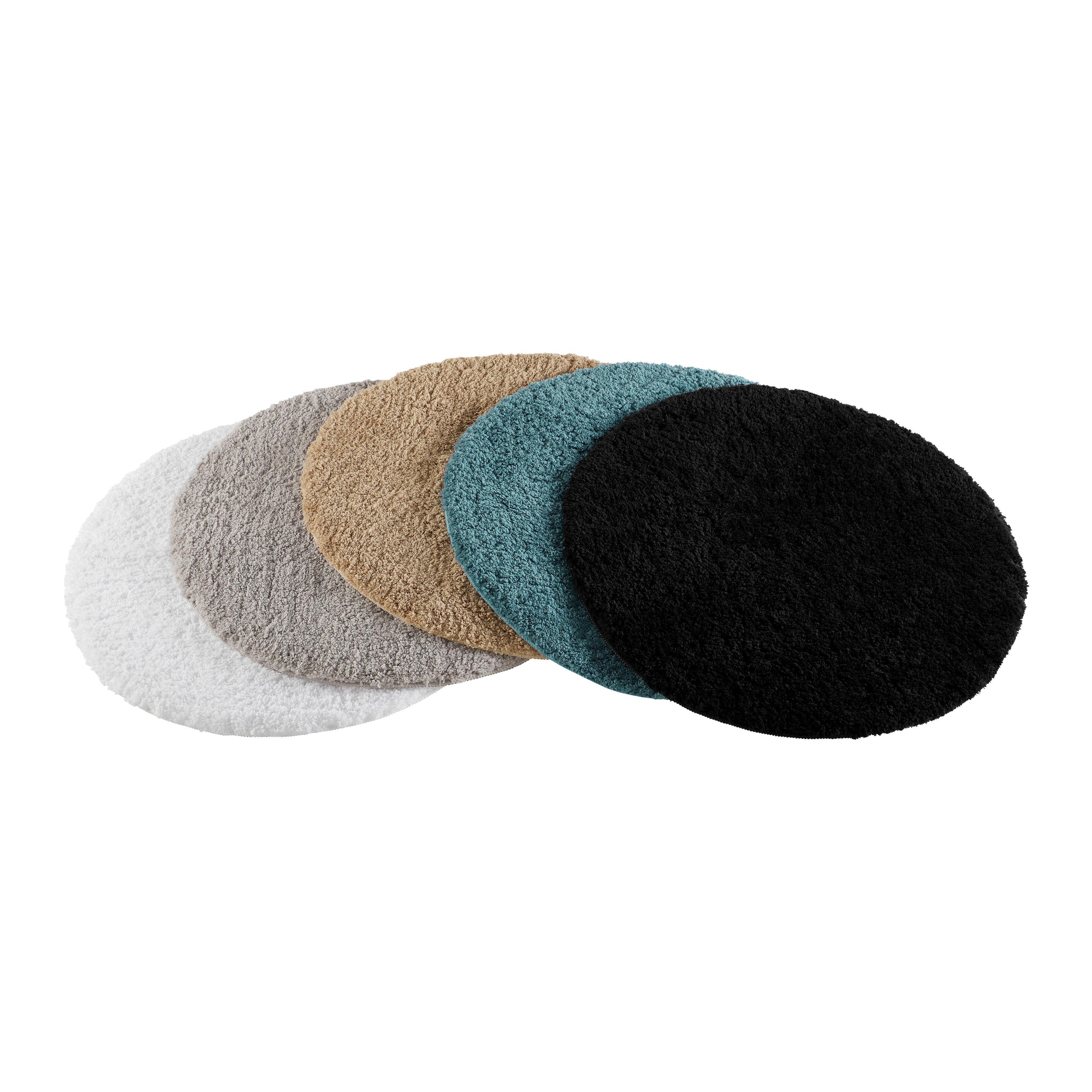 Fürdőszobaszőnyeg Chris 80cm - világosbarna, Modern, műanyag (80cm) - Premium Living