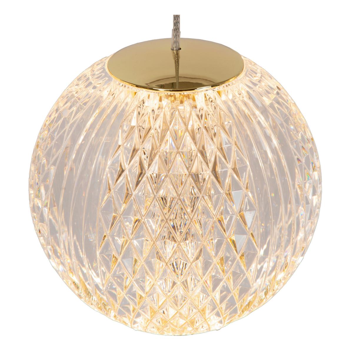 LAMPA ZWIESZANA LED 13499/21/60 CINTRA - przezroczysty, Design, tworzywo sztuczne (84/11/150cm) - Lucide