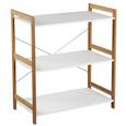 Regal Mato 3 - naravna/bela, Moderno, kovina/leseni material (70/78/35cm) - Mömax modern living