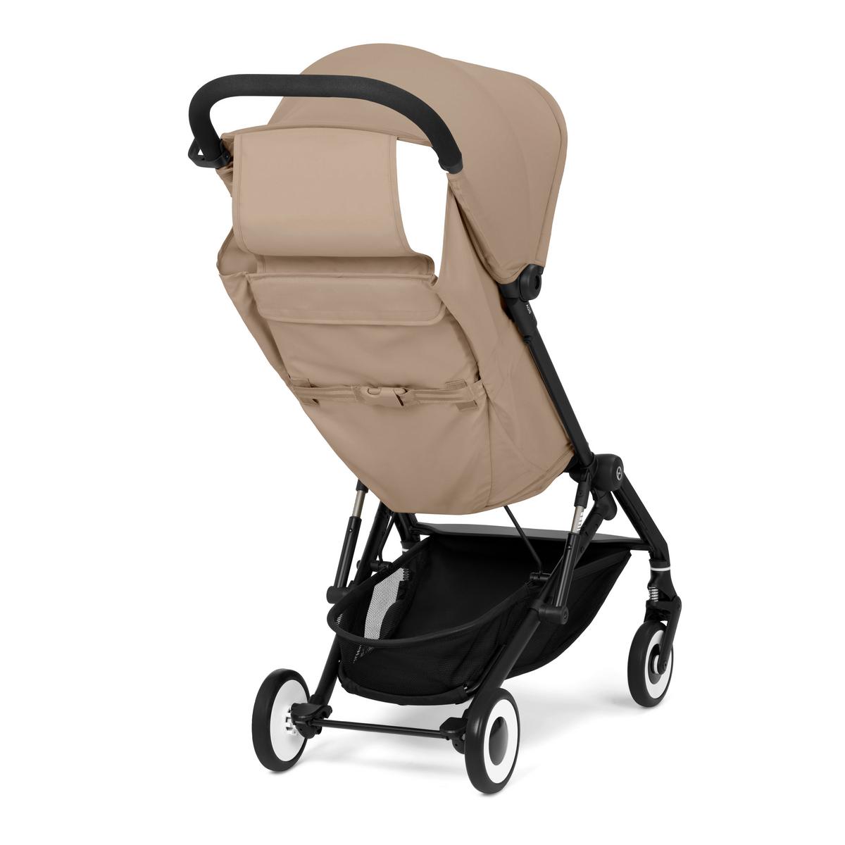 WÓZEK SPACEROWY AGIS BLK - beżowy/czarny, Basics, tworzywo sztuczne/metal (78/45/101cm) - cybex GOLD