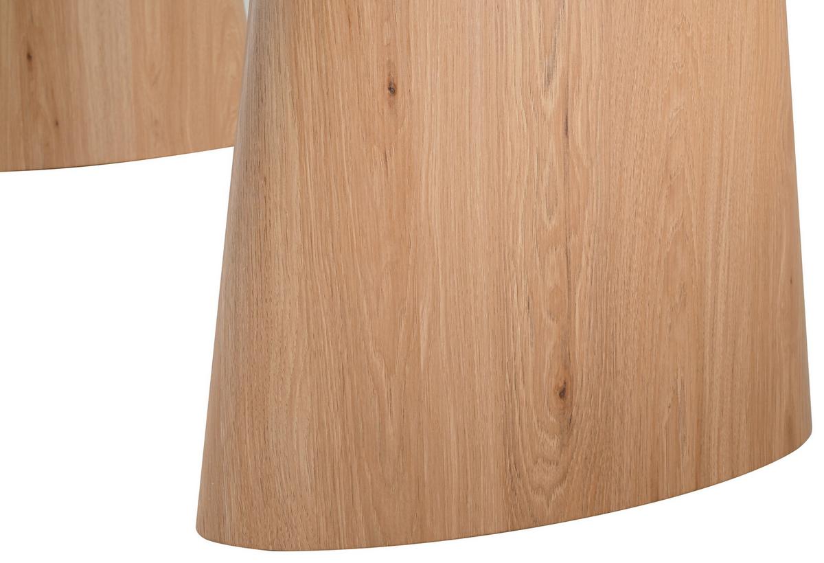 Jedilna Miza Palma, Barva Hrasta, 220x110 - naravne barve, Moderno, leseni material/les (220/110/75cm) - MID.YOU