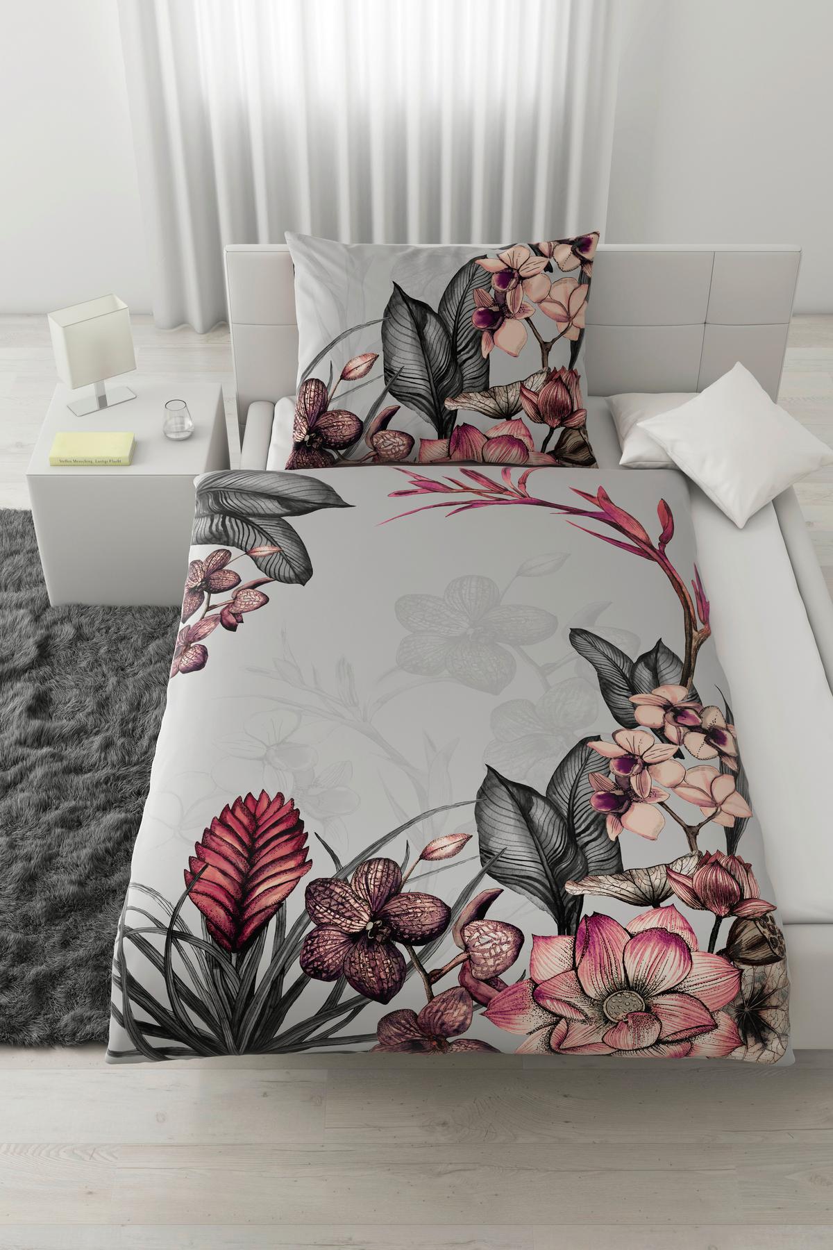 Ágyneműhuzat-garnitúra Cartaxo - szürke, Lifestyle, textil (140/200cm) - Modern Living