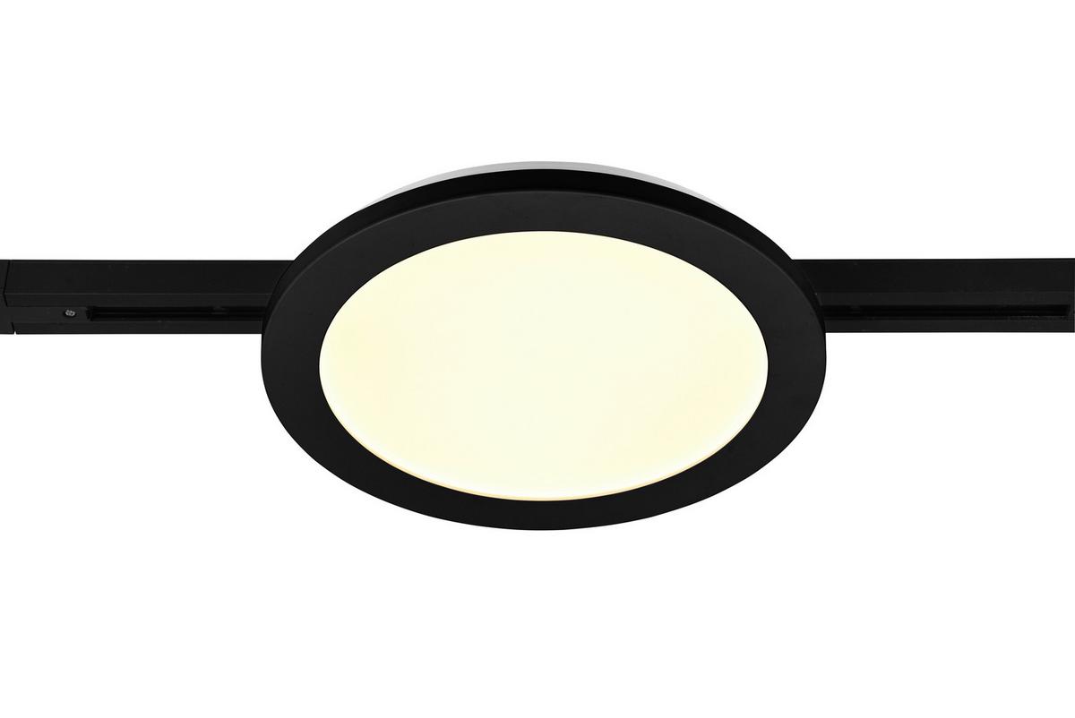Deckenleuchte Duoline DL Camillus max. 13 Watt - Schwarz, Basics, Kunststoff (26,0/2,7cm) - Trio Leuchten