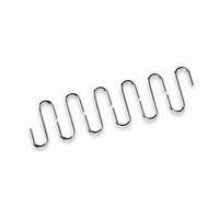 Kampó Szett 6db-os Fém Hängar - krómszínű, Modern, fém (5/5/7cm) - Homezone