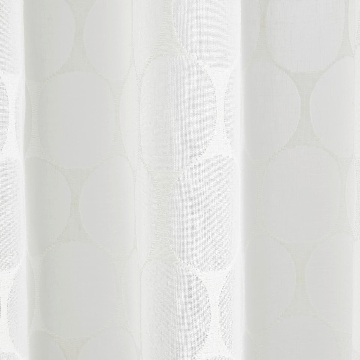 ZASŁONA NA PRZELOTKACH NAGAR DIETER KNOLL - écru, Design, tkanina (140/245cm) - Dieter Knoll