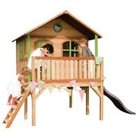 SPIELHAUS A030.041.80 - Braun/Grau, KONVENTIONELL, Holz/Kunststoff (380/274/212cm) - Ambia Garden