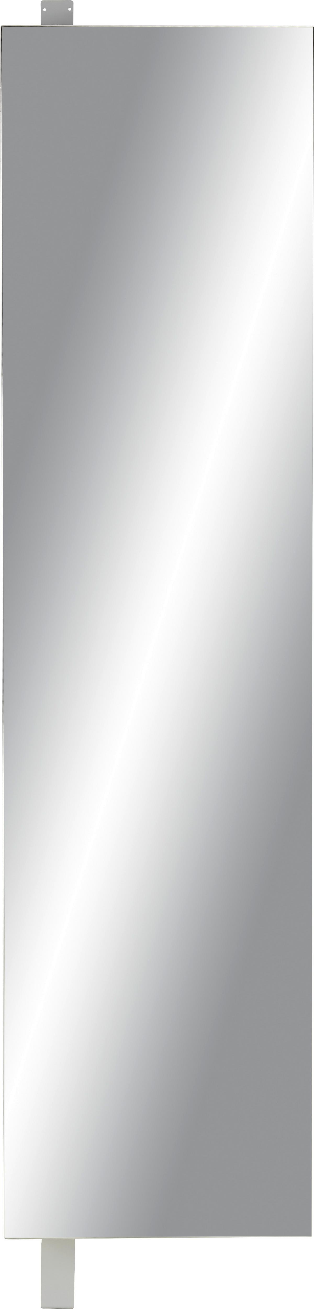 Schuhschrank in Weiß - Weiß, MODERN, Glas/Holzwerkstoff (45/176/25cm) - Mömax