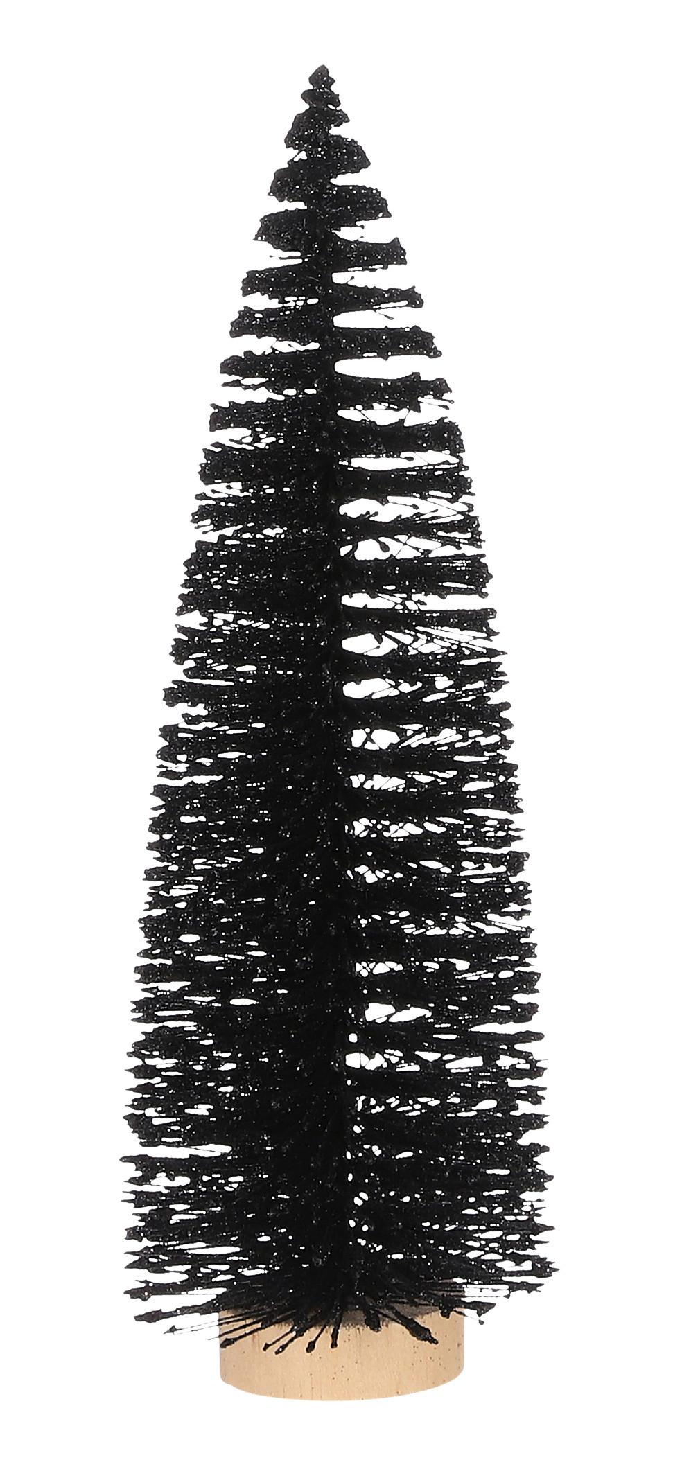 Dekor Fa Charlotte - fekete, Konventionell, műanyag (10/32cm) - Modern Living