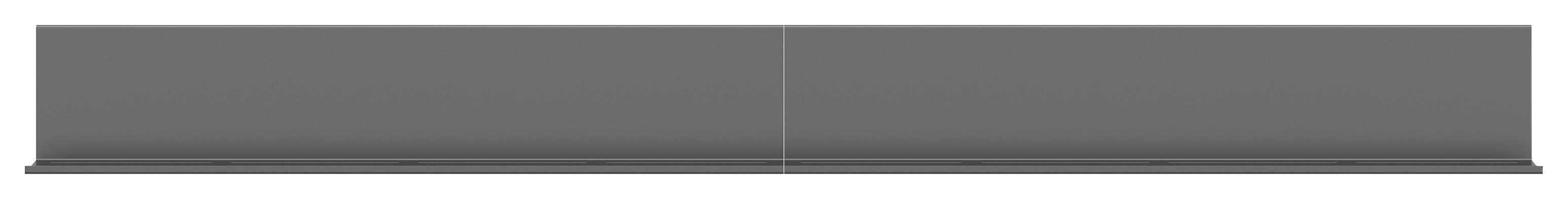 Polcos Elem Regbel-LED-2x105 - fekete, Basics, fém (105/11/20cm) - Visiona