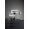 LED-TAKLAMPA BEKKA - opal/svart, Modern, metall/plast (90/40/8cm) - Mömax