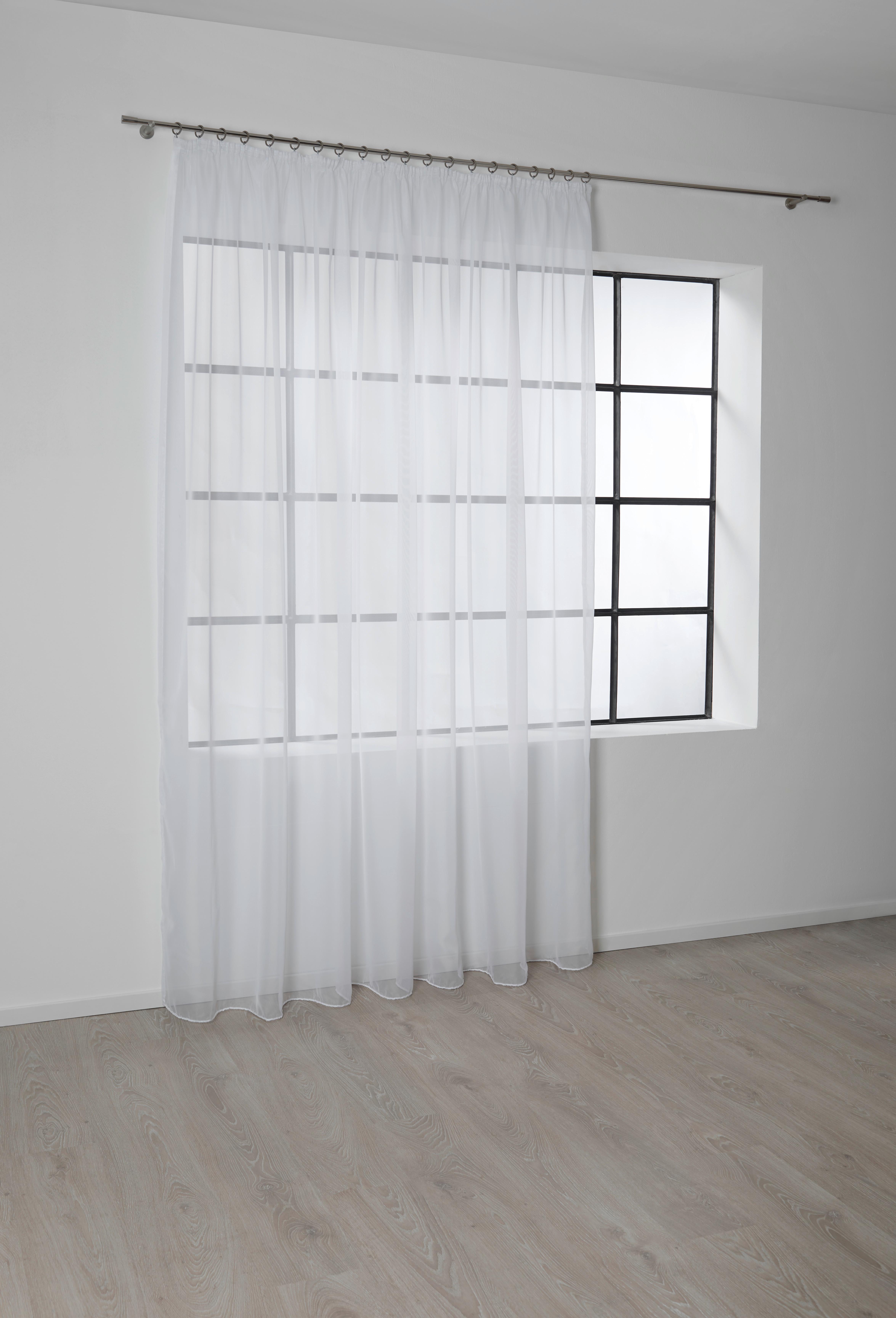 Gotova Zavjesa 300x300cm Anna Store - bijela, Konvencionalno, tekstil (300/300cm) - Based