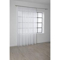 Tagesvorhang Anna Store 4 Weiss ca. 300x300cm - Weiss, Konventionell, Textil (300/300cm) - Based