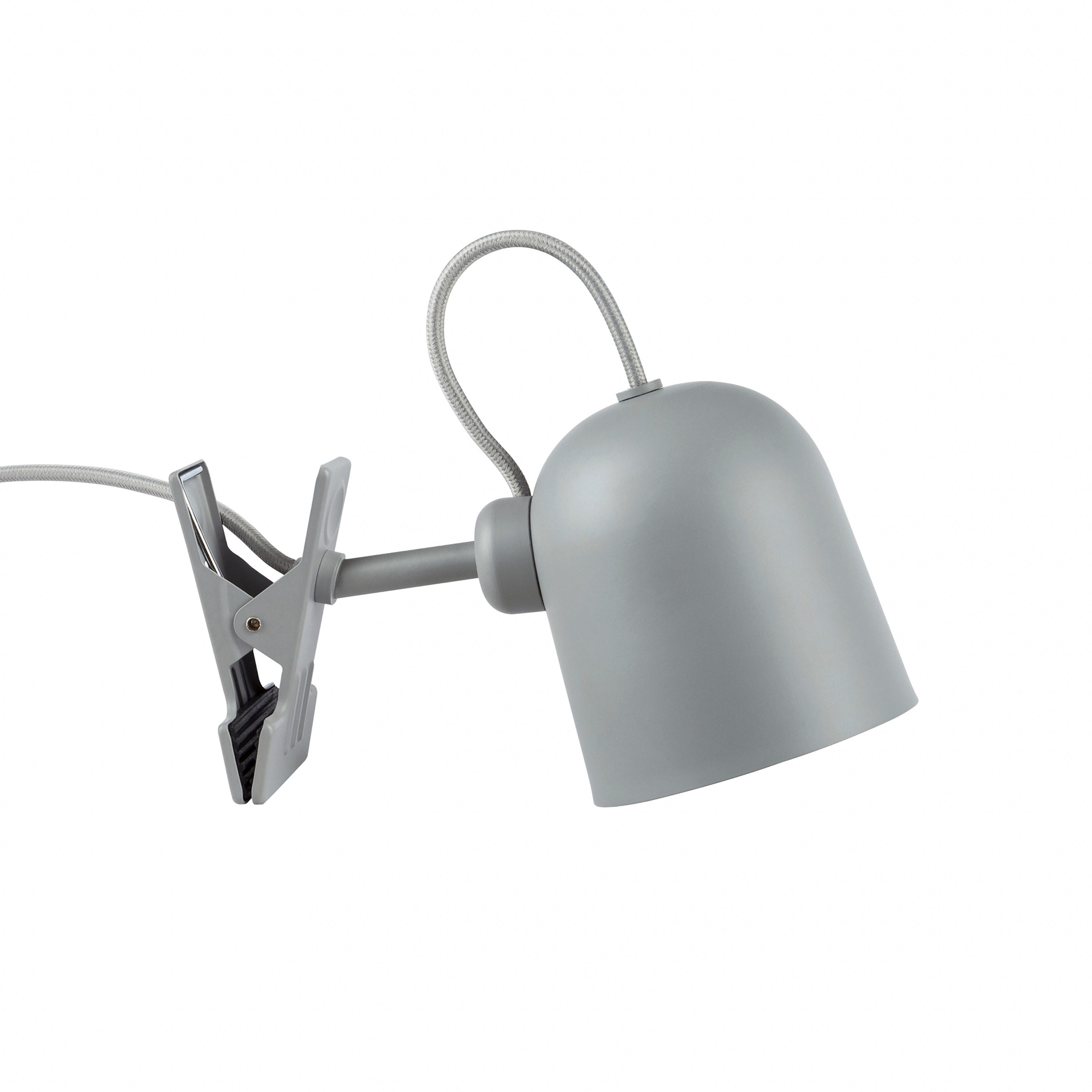 LAMPA ZACISKOWA 2220362010 ANGLE - szary, Design, metal (10/12,4cm) - Nordlux