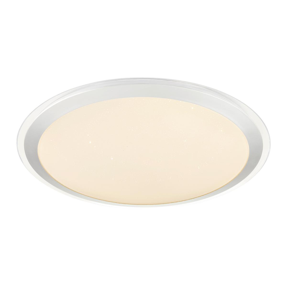 LED-Deckenleuchte Carry max. 30 Watt - KONVENTIONELL, Kunststoff/Metall (53/9cm)