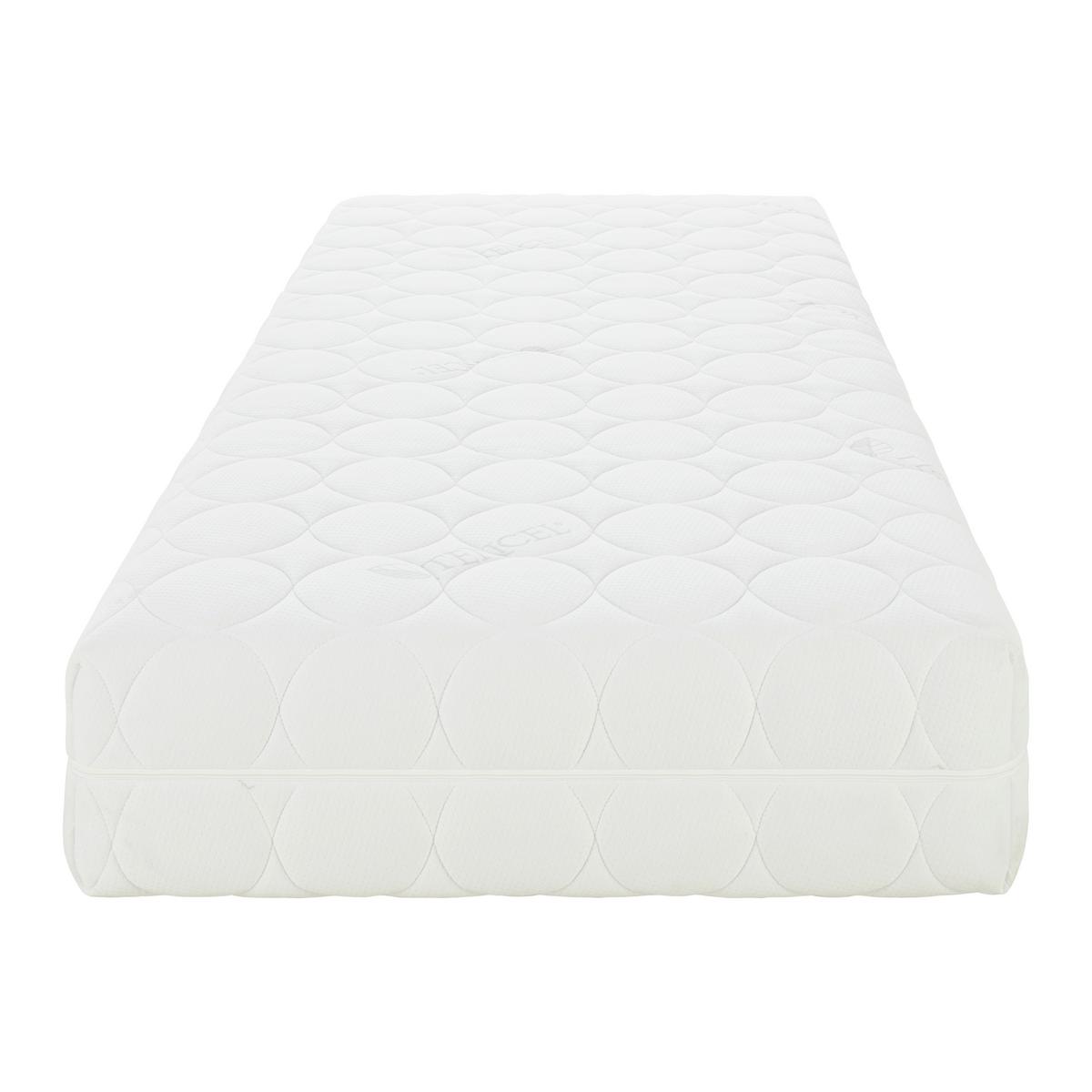 Komfortschaummatratze Ergo 24 ca. 160x200cm - Weiss, Textil (160/200cm) - Nadana