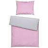 Bettwäsche Annika Flieder ca. 140x200cm - Silberfarben/Flieder, Textil (140/200cm) - Modern Living