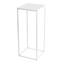Blumenständer Weiß - Weiß, Basics, Metall (19/47/19cm)