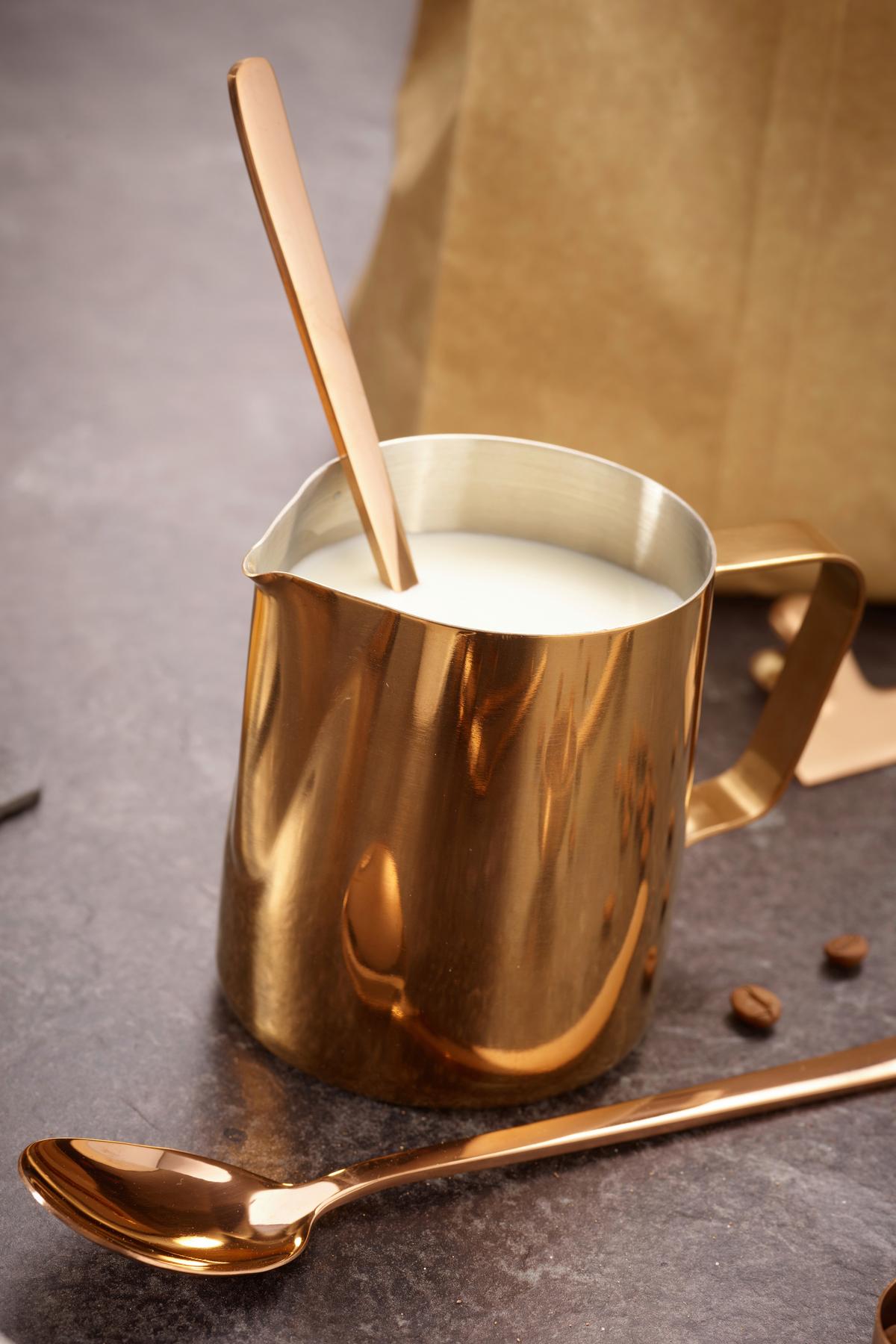 Kaffeeset Cosme in Kupferfarben, 23-teilig - Kupferfarben, Basics, Metall - Echtwerk