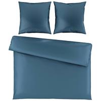 Bettwäsche Alex Uni XXL ca. 200x220cm - Blau, MODERN, Textil (200/220cm) - Premium Living