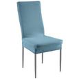 Stuhlhusse Dominik in Blau - Petrol, Textil (48/64/48cm) - Mömax modern living Stuhlhusse Dominik in Blau - Petrol, Textil (48/64/48cm) - Mömax modern living
