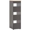 Mehrzweckschrank Solea Anthrazit/Eiche - Eichefarben/Anthrazit, MODERN, Holzwerkstoff/Kunststoff (45,10/154,7/60cm) - MID.YOU