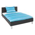 Oblazinjena Postelja Champ - rjava, Moderno, kovina/tekstil (147/88/212cm) - MÖMAX modern living