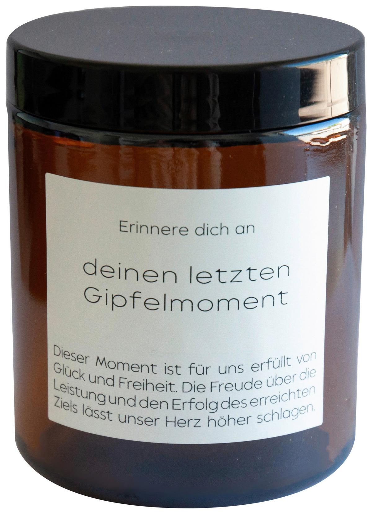 Duftkerze Memory diverse Designs - Braun/Bronzefarben, Glas (7,2/9cm) - Mömax
