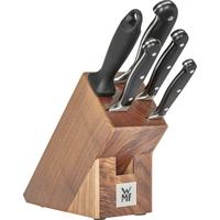 BLOK NA NOŻE 1892179992 WMF - kolor stalowy/brązowy, Basics, metal/drewno (36/19,5/14,5cm) - WMF