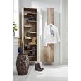 Schuhschrank in Wildeiche , 3 Haken - Eichefarben, MODERN, Holz/Holzwerkstoff (45/176 + 10/25cm) - MÖMAX modern living