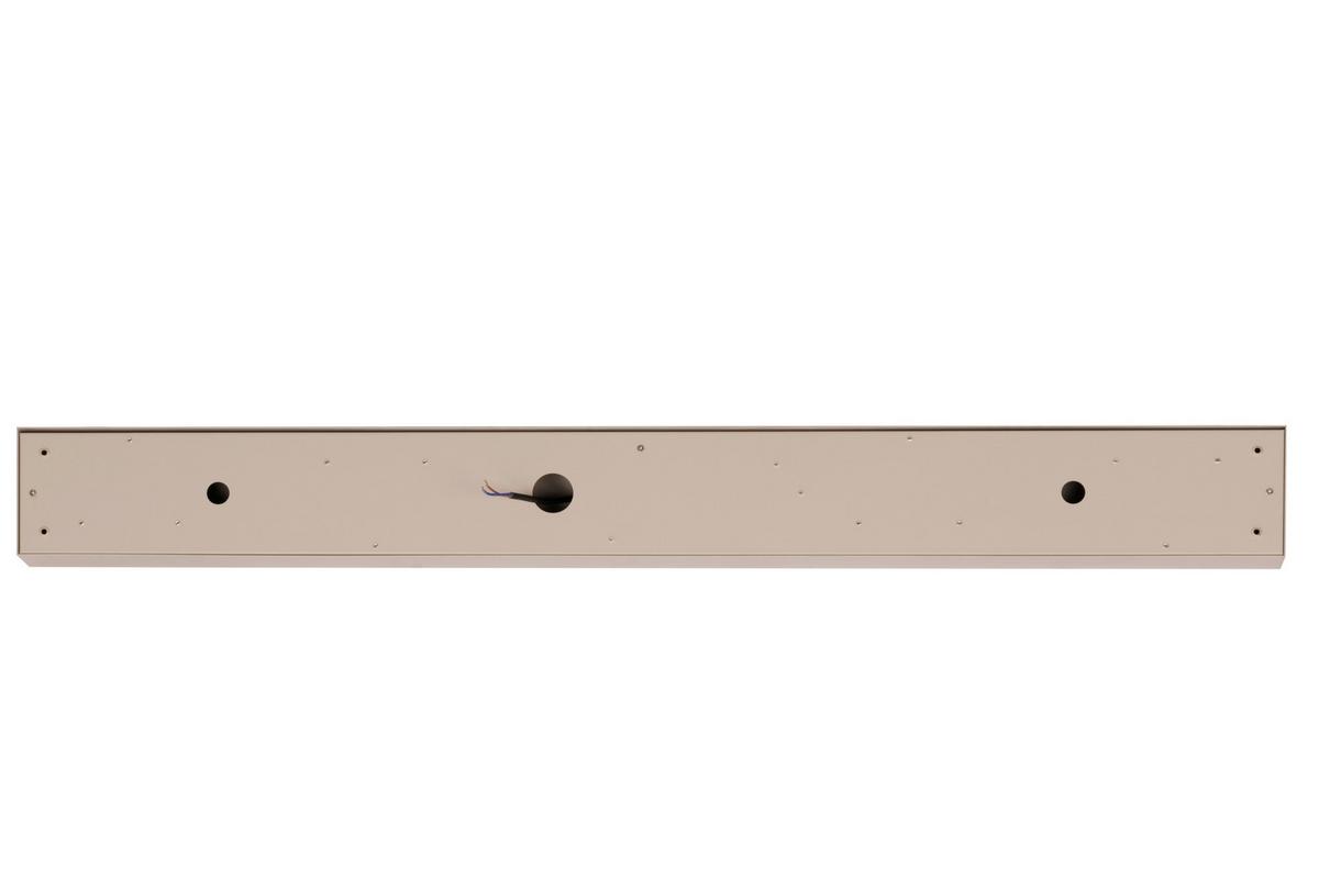 LAMPA WISZĄCA LED BELLEVUE *DK* - kolor piaskowy, Design, metal (118/17,5/180cm) - Dieter Knoll