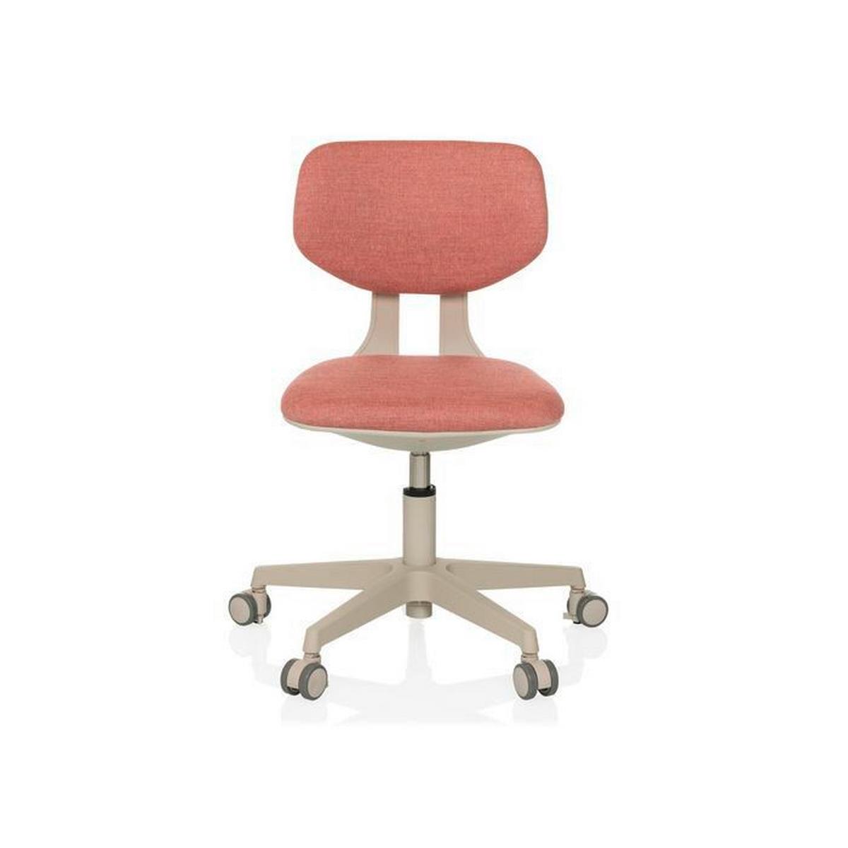 Otroški Vrtljivi Stol Kiddy Classic, Roza - roza/krem barve, Moderno, umetna masa/tekstil (52/70 - 79/52cm) - MID.YOU