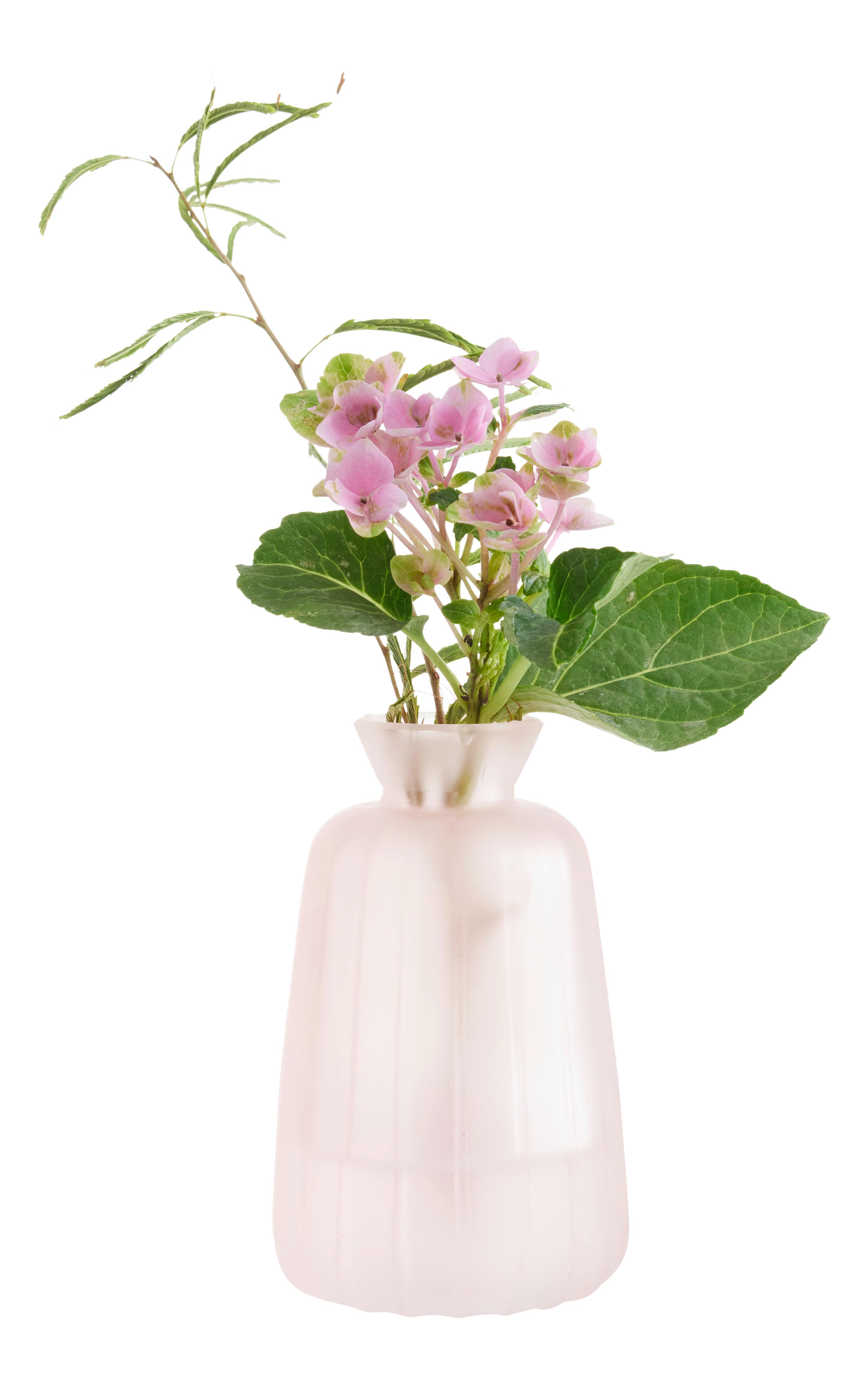 Váza Jil - rózsaszín, Konventionell, Üveg (7/11cm) - Modern Living
