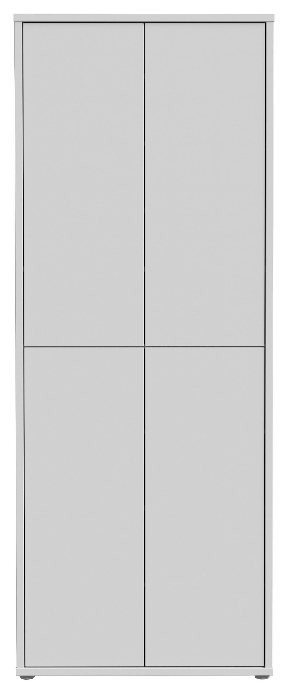 Ormar Za Cipele Alice Springs - siva/svijetlo siva, Basics, drvni materijal/plastika (75/192/35cm) - Modern Living