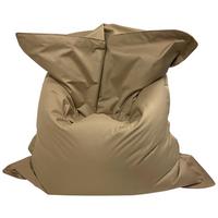 Fotoliu puf BARI - bej, Basics, textil (180/14/140cm)